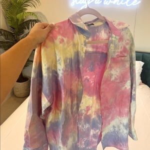 tye die over piece